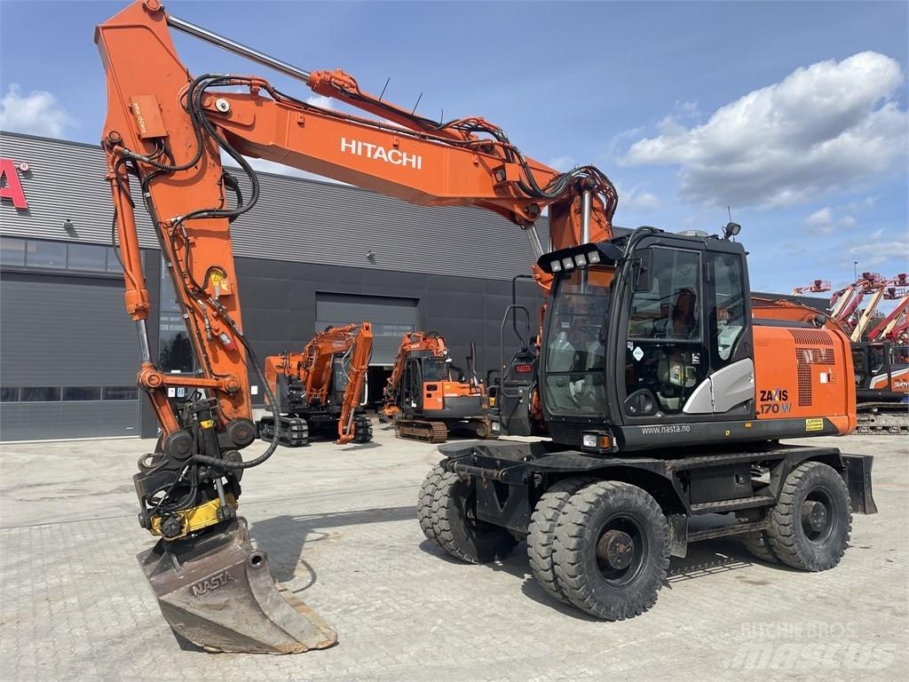 Hitachi ZX 170 W-5 B Bagri na kolesih