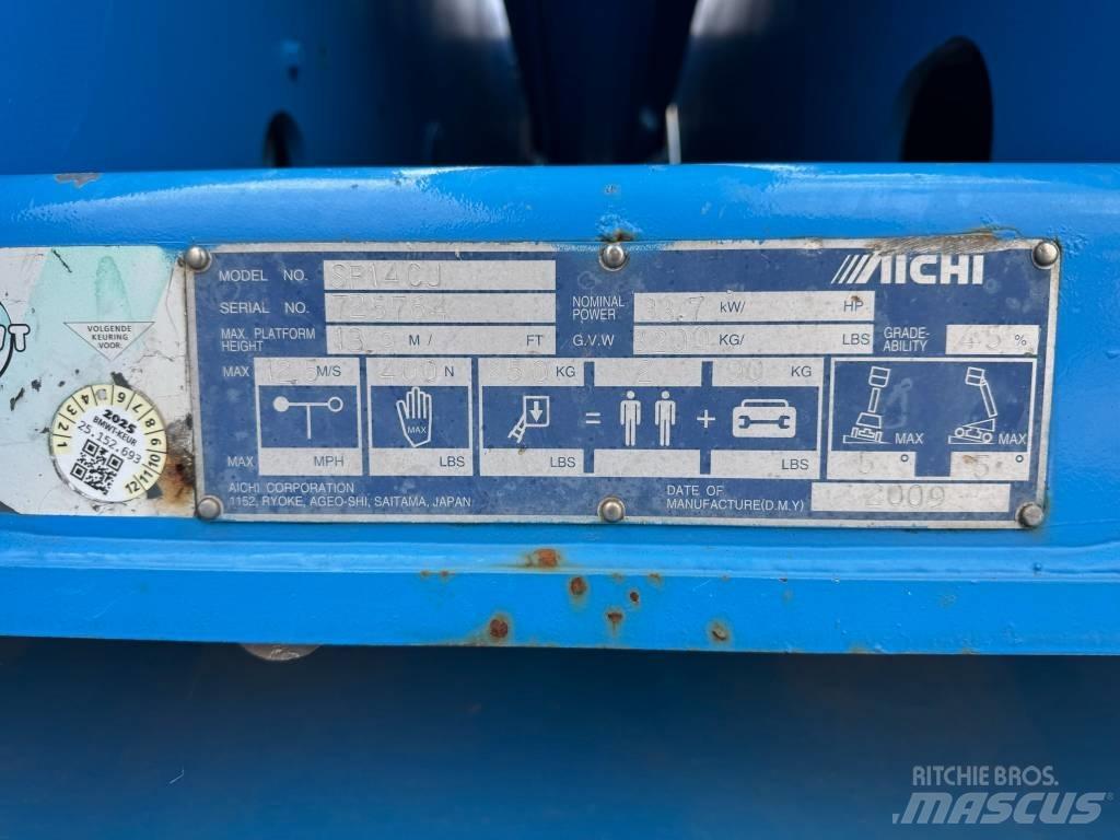 Aichi SP 14 CJ Teleskopske dvižne ploščadi