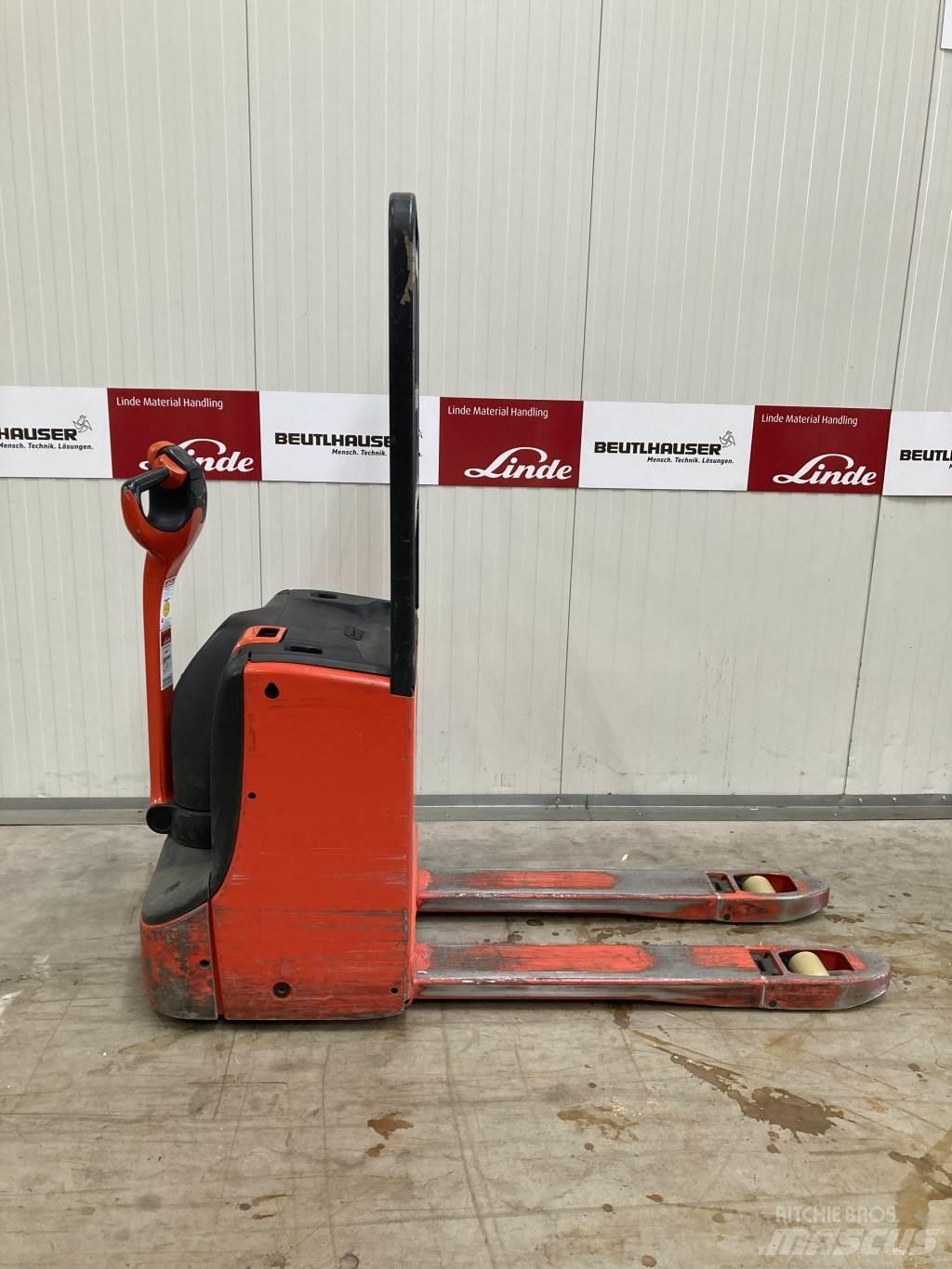 Linde T20 Električni nizko dvižni viličar