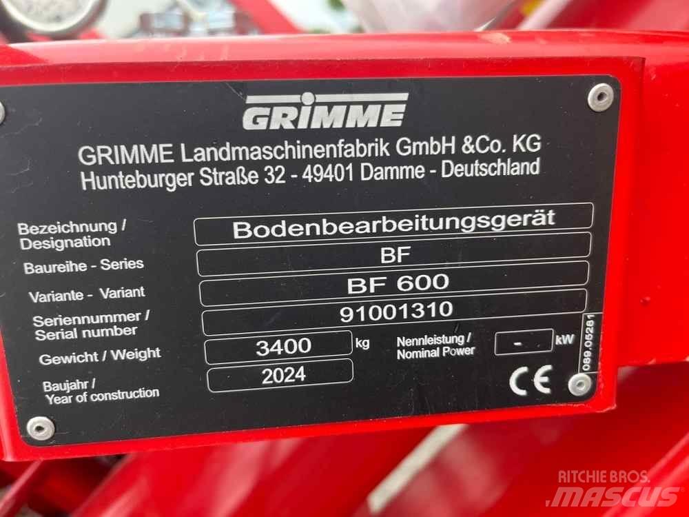 Grimme BF Oprema za pridelovanje krompirja - Drugo