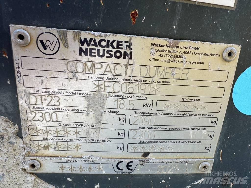 Wacker Neuson DT23 Demperji goseničarji