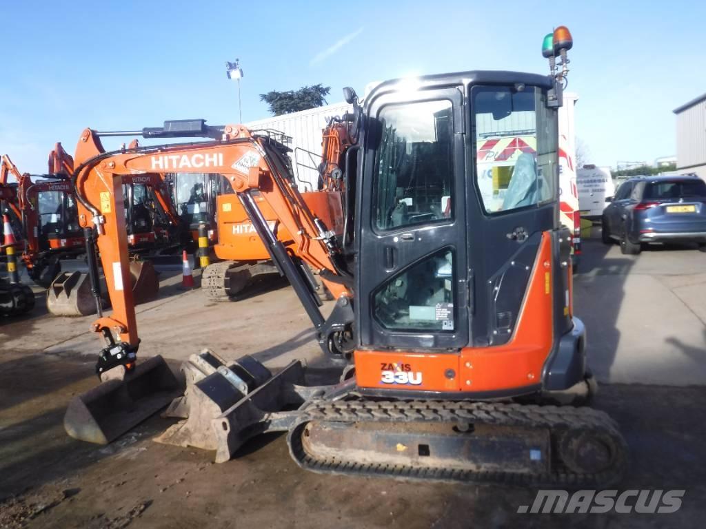 Hitachi ZX 33 U-6 Mini bagri <7t