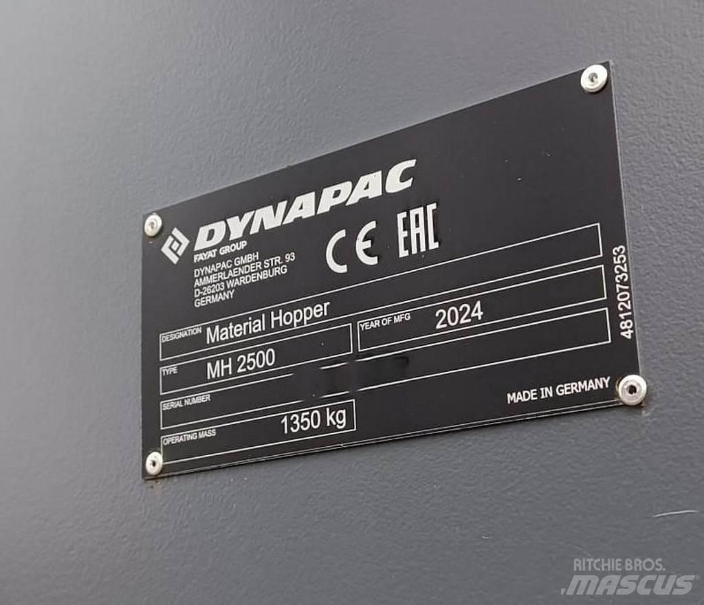 Dynapac MH2500 Hranilnice živine