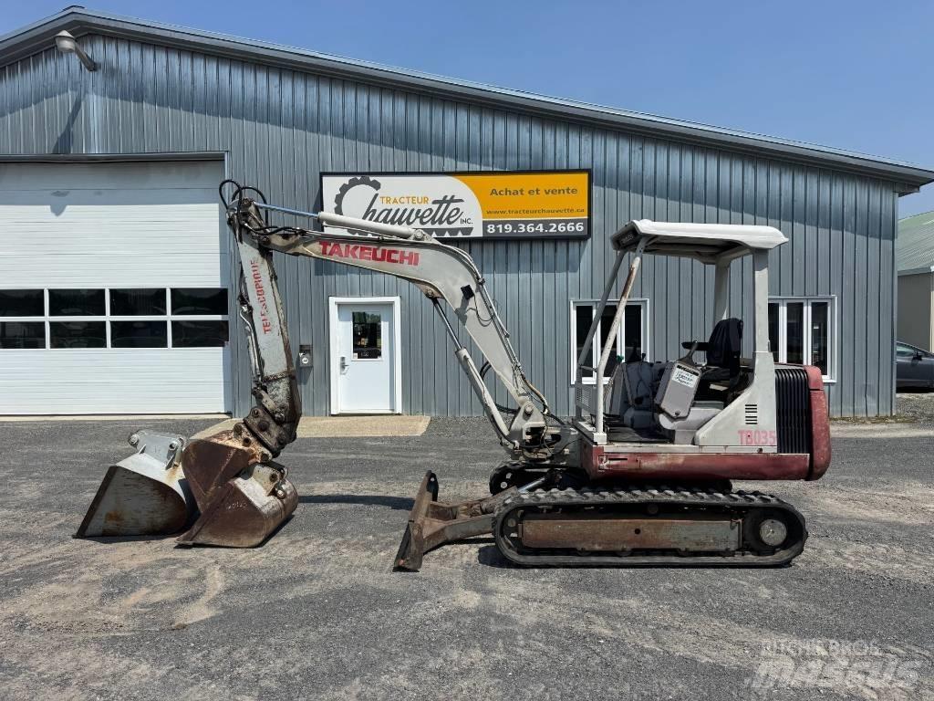 Takeuchi TB 035 Mini bagri <7t