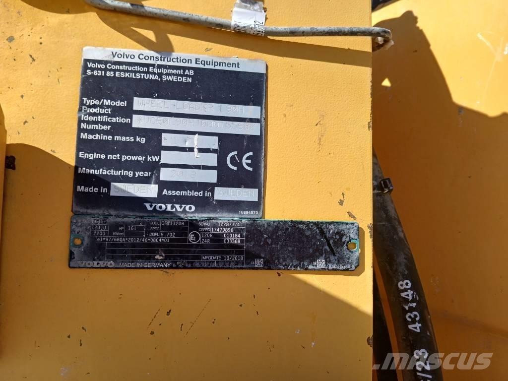 Volvo L 90 H Kolesni nakladalci