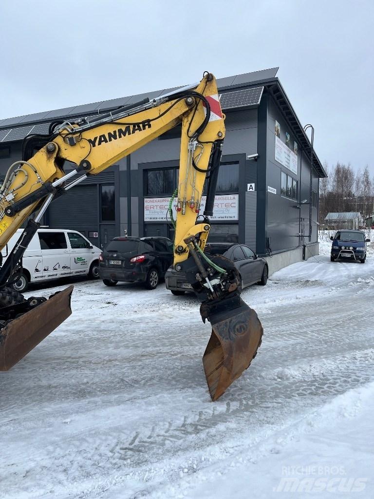 Yanmar B 95 W Bagri na kolesih