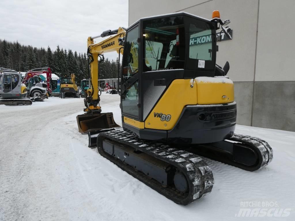 Yanmar Vio 80-1A Midi bagri 7t – 12t
