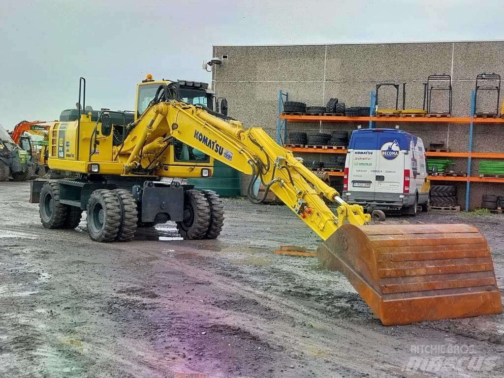Komatsu PW148-8 Bagri na kolesih