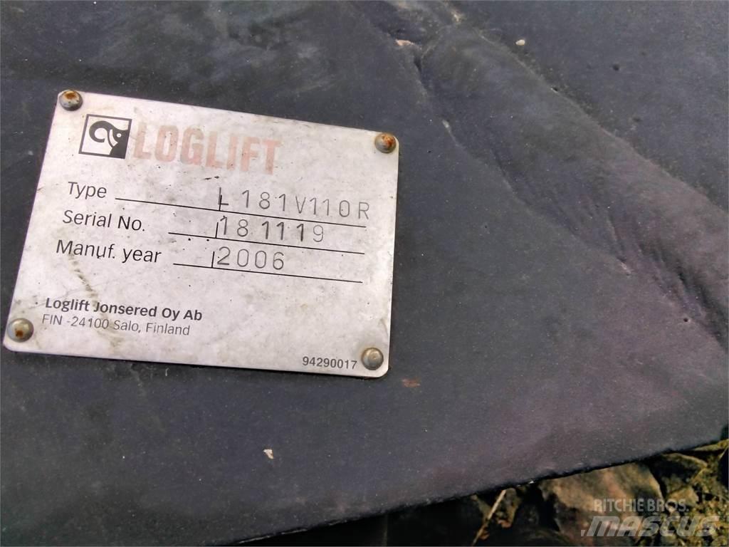 Loglift L181V Dvigala za gozdne kombajne