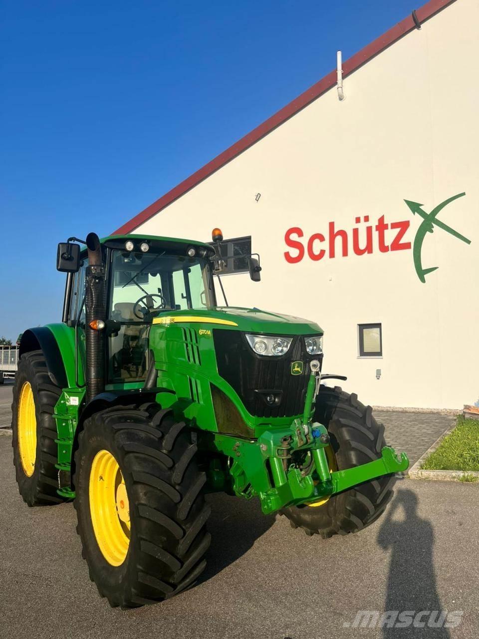 John Deere 6170M Traktorji