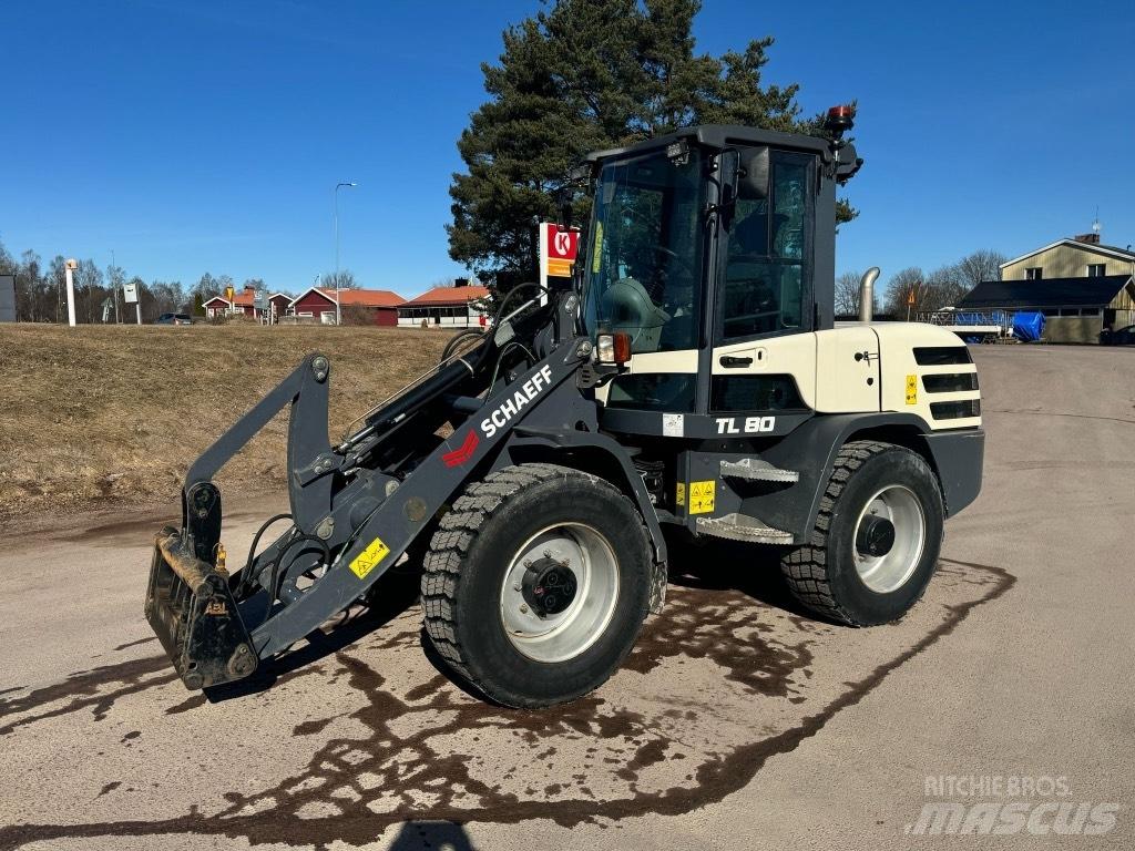 Terex Schaeff TL 80 Kolesni nakladalci