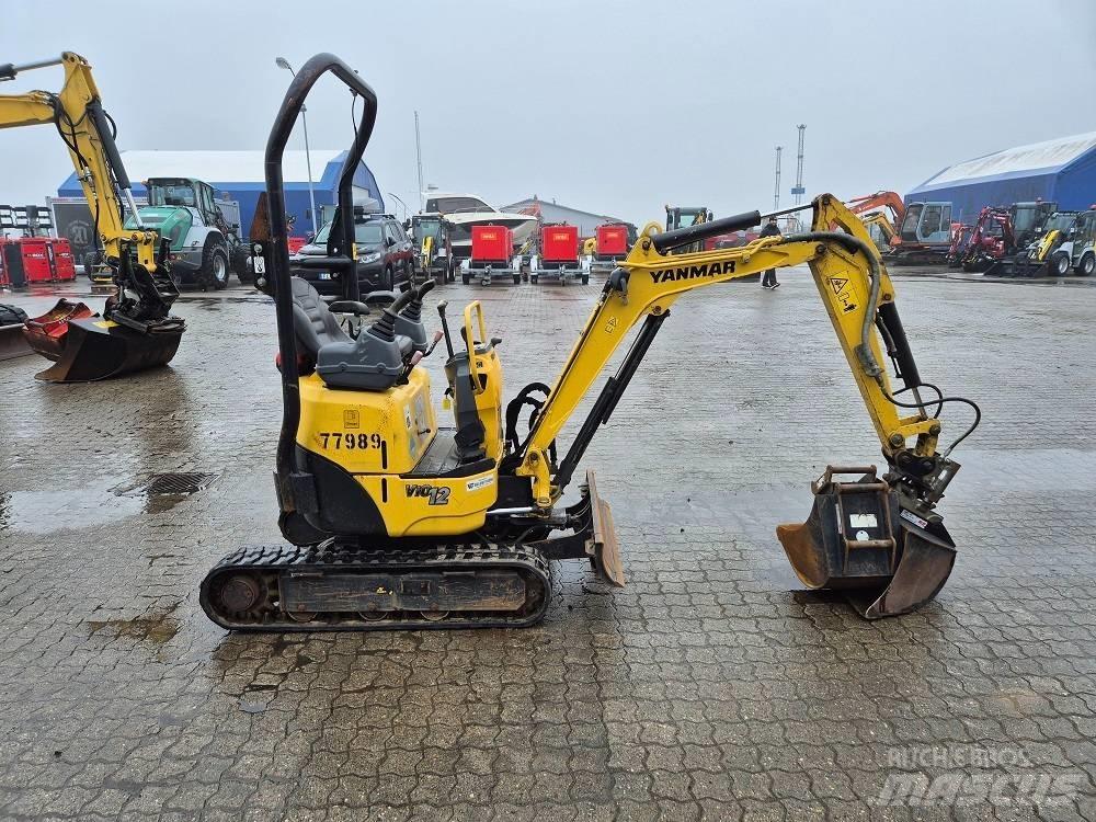 Yanmar Vio 12 Mini bagri <7t
