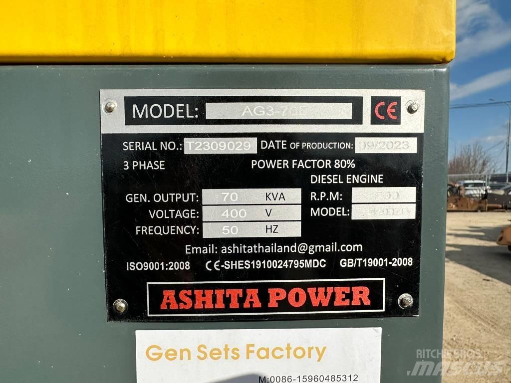 Ashita AG3-70E Dizelski agregati