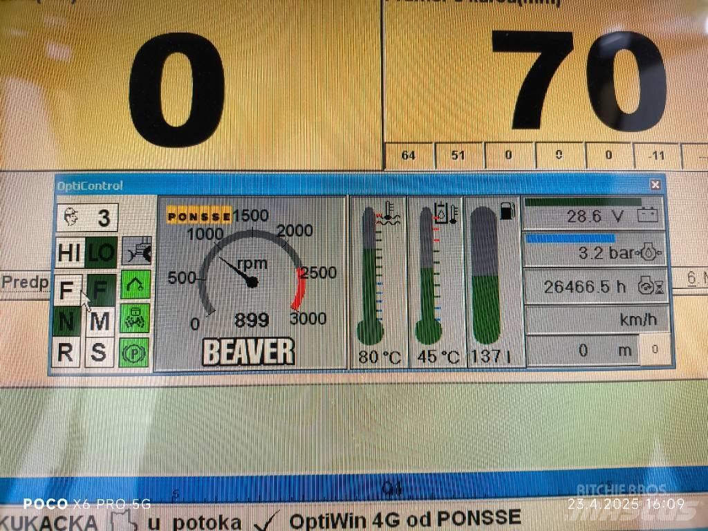 Ponsse Beaver Harvesterji