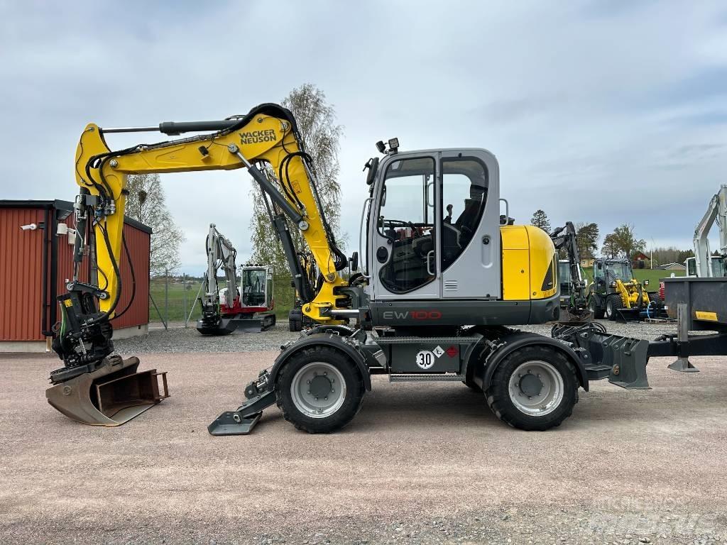Wacker Neuson EW100 Bagri na kolesih