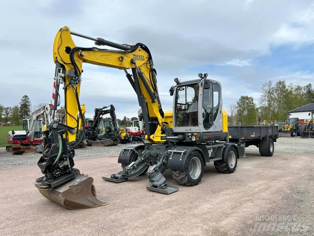 Wacker Neuson EW100 Bagri na kolesih