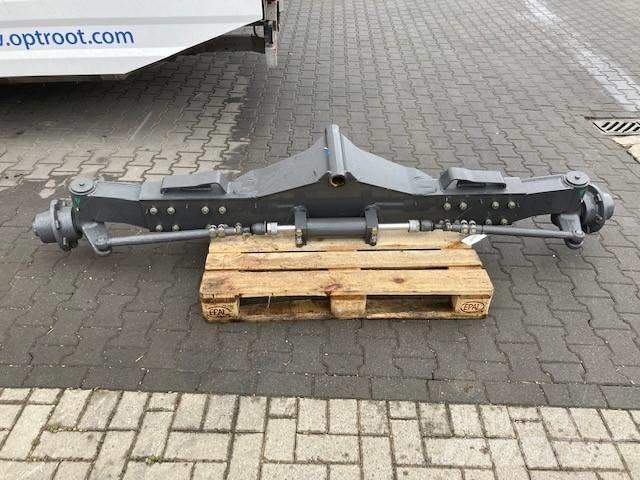 CLAAS Lexion 630 Podvozje in vzmetenje