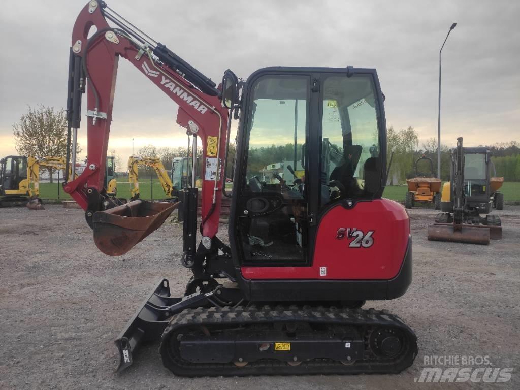 Yanmar SV 26 Mini bagri <7t