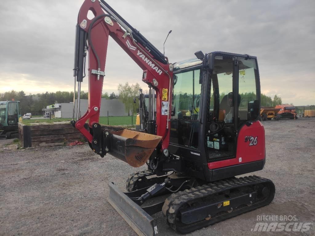 Yanmar SV 26 Mini bagri <7t