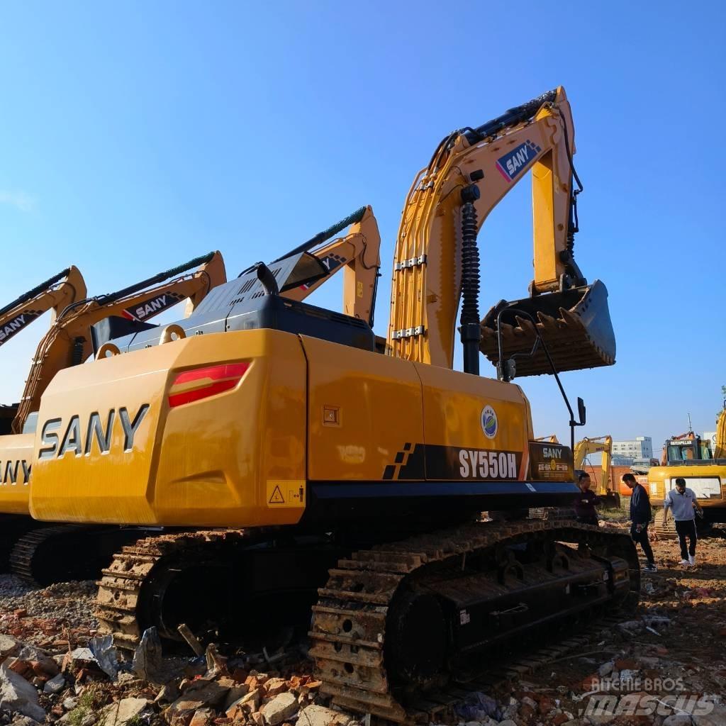 Sany SY 550 H Bagri goseničarji