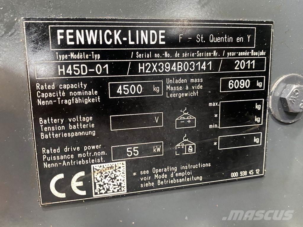 Linde H45D-01 Dizelski viličarji