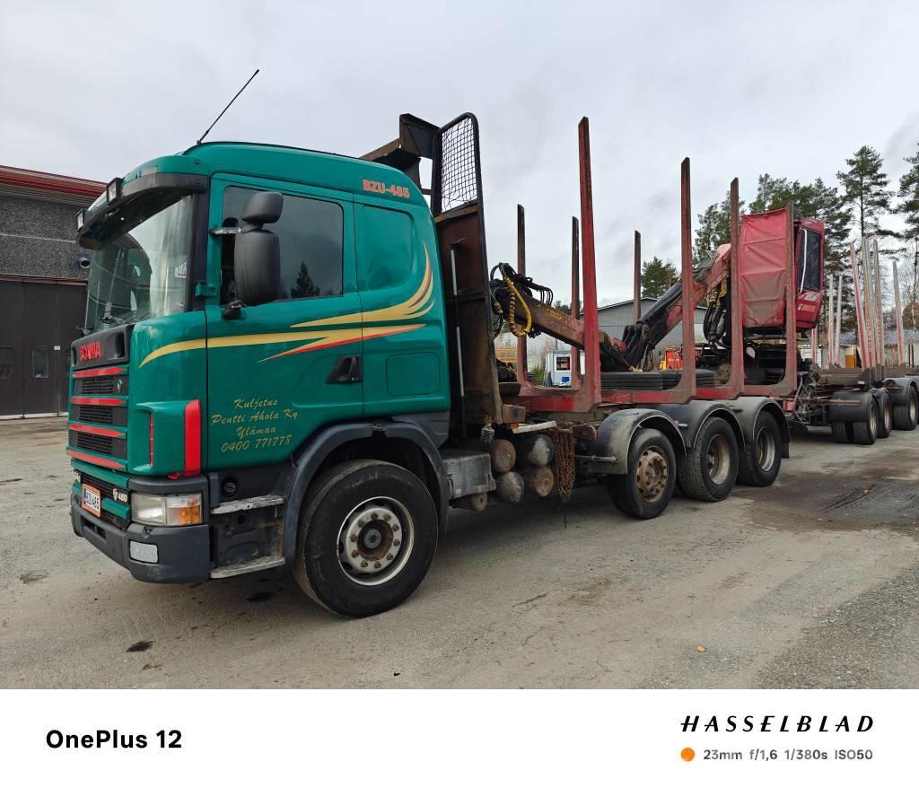 Scania R 164 8X4 Tovornjaki za hlode