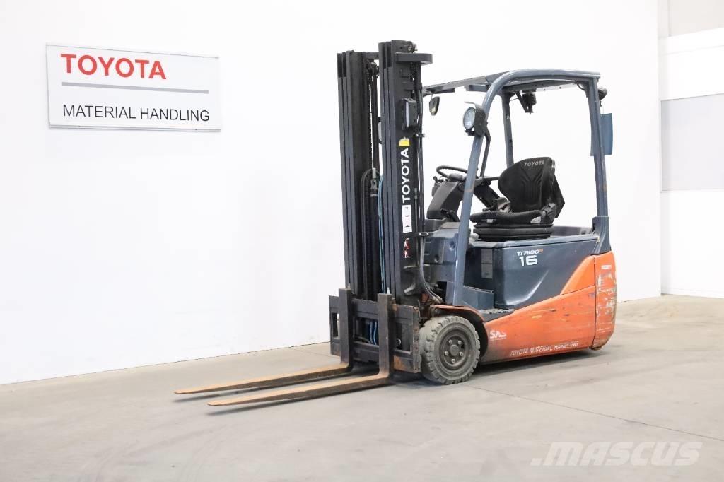 Toyota 8FBE16T Električni viličarji