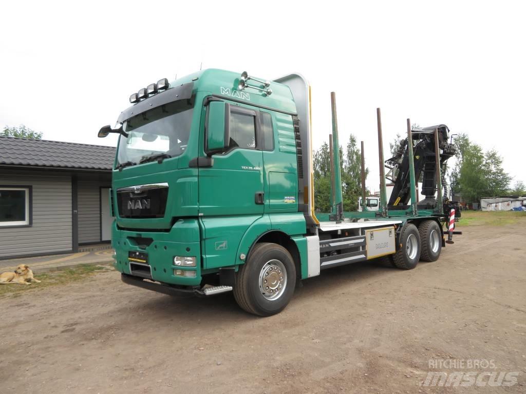 MAN 33 480 Tovornjaki za hlode