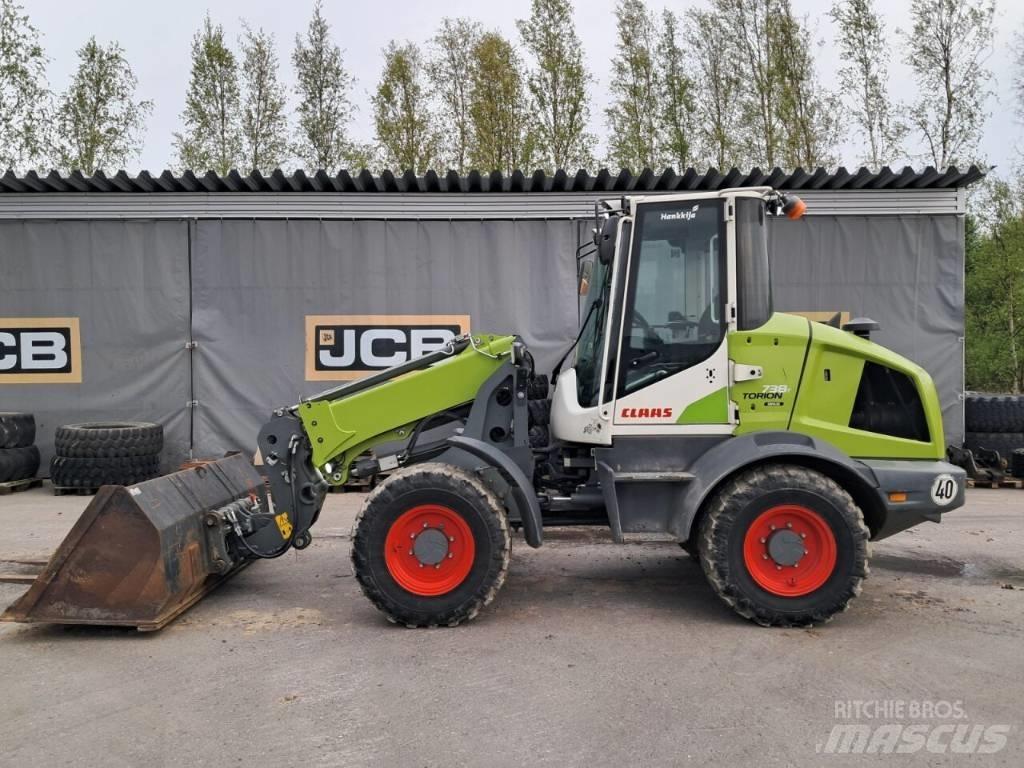 CLAAS 738T Teleskopski kolesni nakladalci