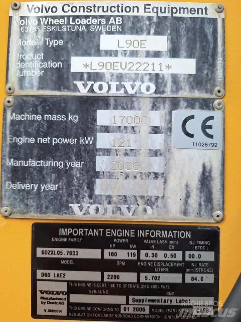 Volvo L 90 E Kolesni nakladalci
