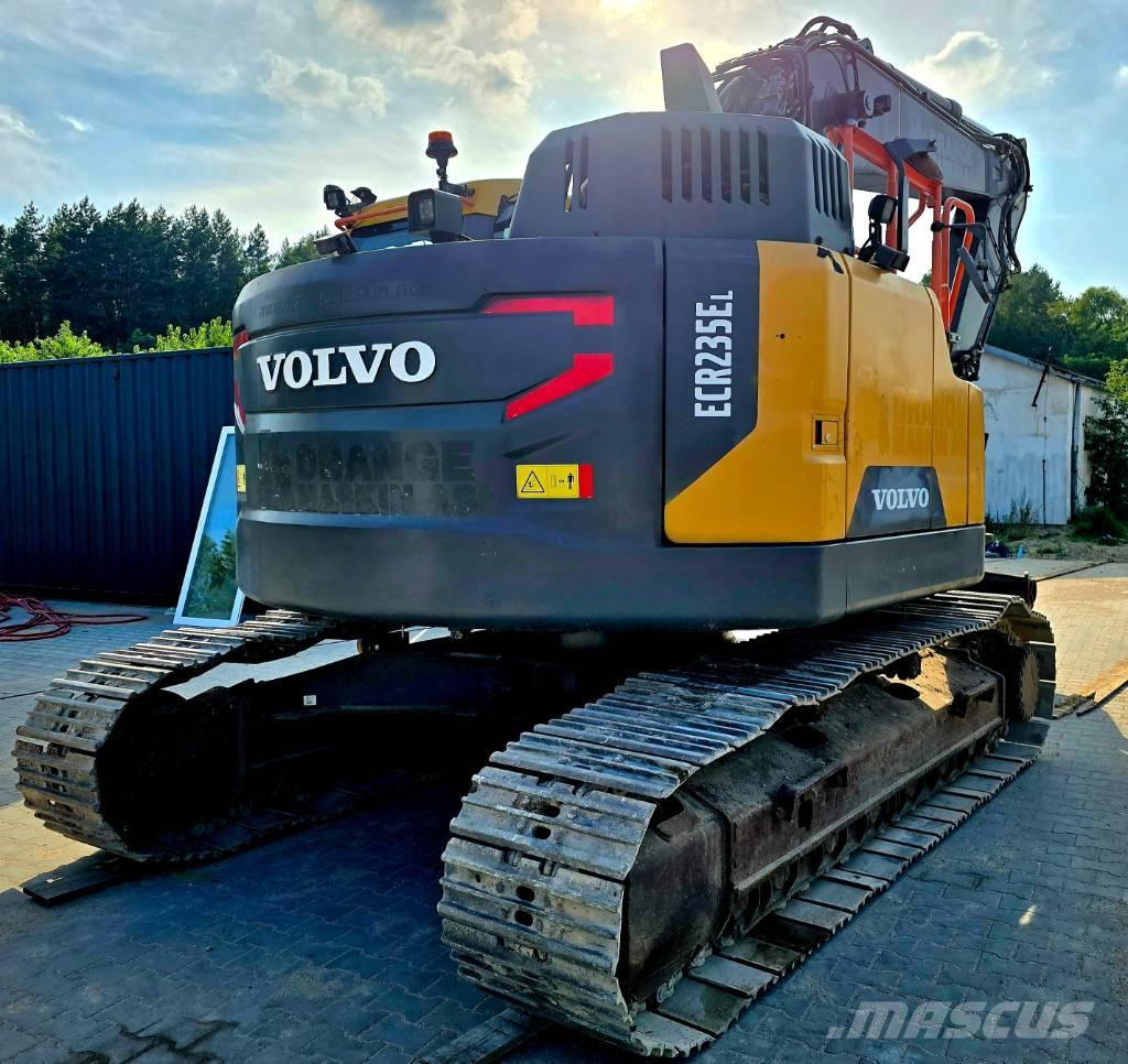 Volvo ECR 235 EL Bagri goseničarji