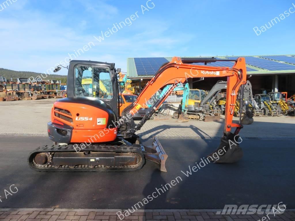 Kubota U 55-4 Mini bagri <7t