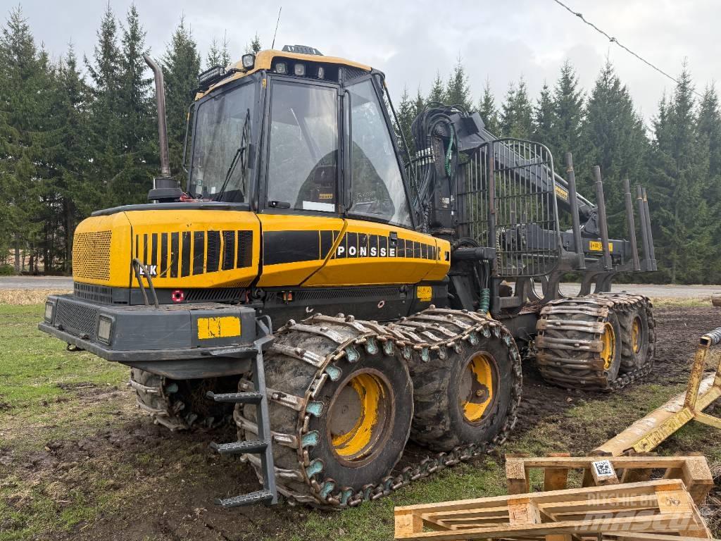 Ponsse ELK 8W Forwarderji