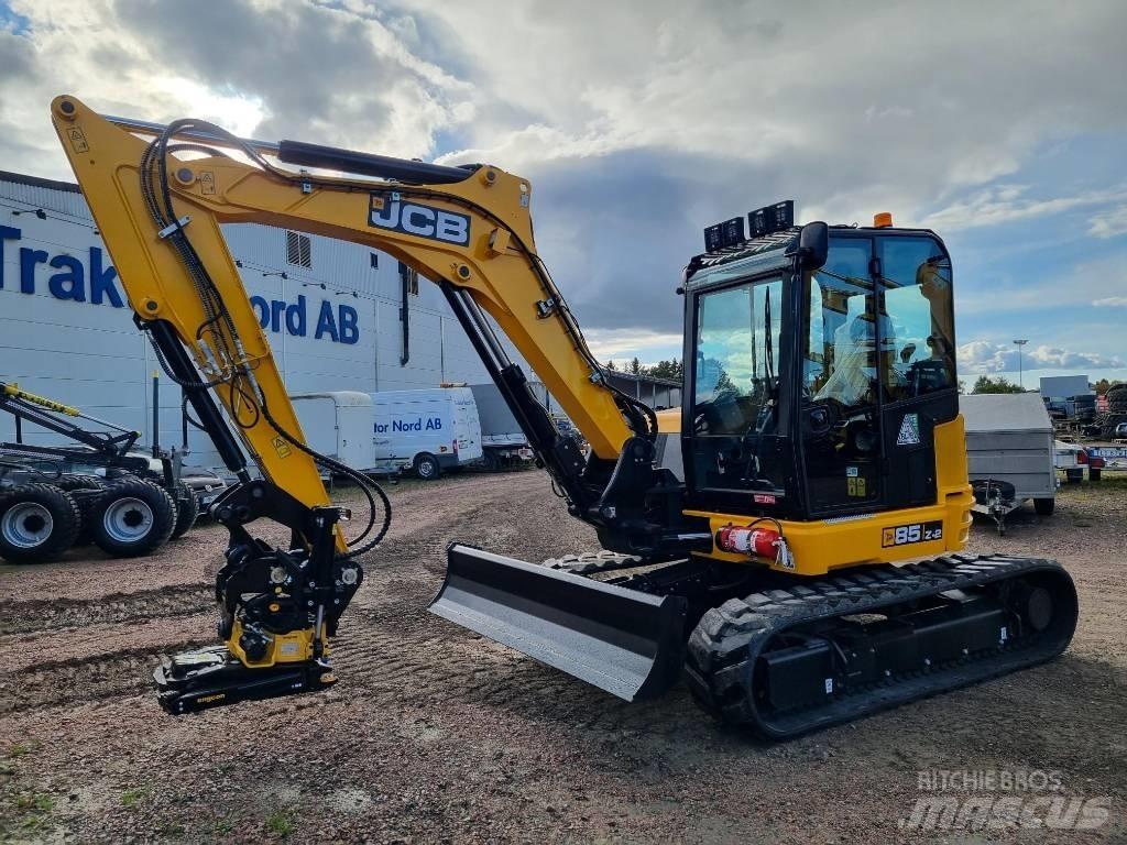 JCB 85Z-2 Ny! omg.lev! Midi bagri 7t – 12t