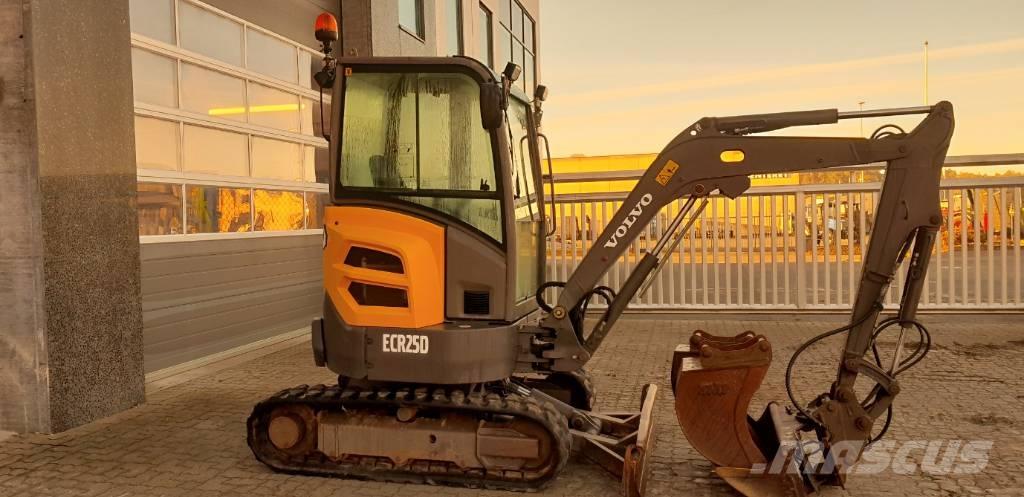 Volvo ECR 25 D Mini bagri <7t