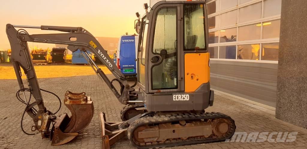 Volvo ECR 25 D Mini bagri <7t