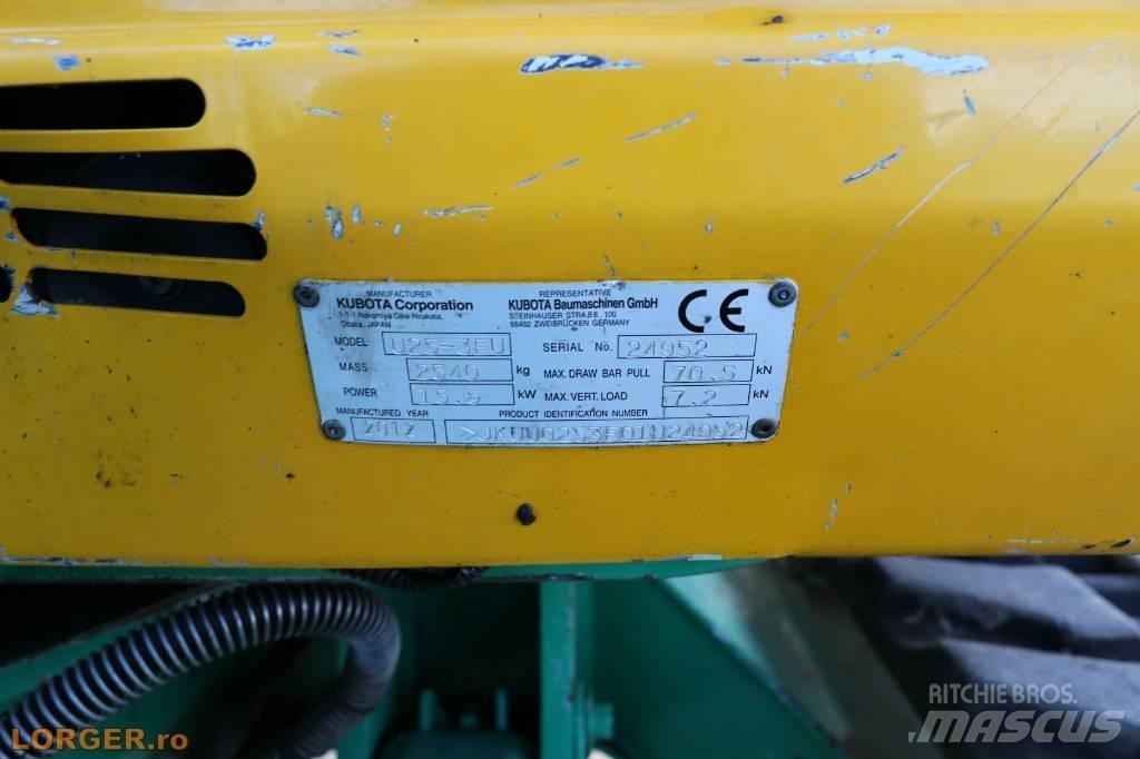 Kubota U25 - 3EU Mini bagri <7t