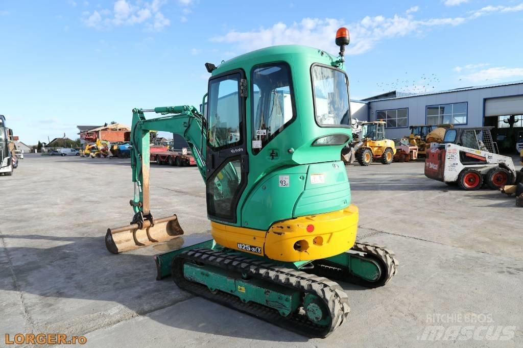 Kubota U25 - 3EU Mini bagri <7t
