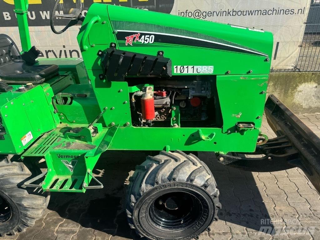 Vermeer RTX450 Freze za kopanje jarkov Trenčerji