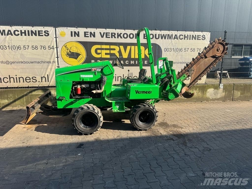 Vermeer RTX450 Freze za kopanje jarkov Trenčerji