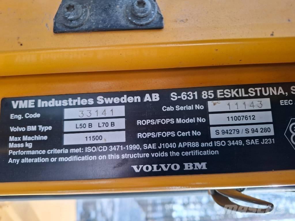 Volvo L70B Kolesni nakladalci