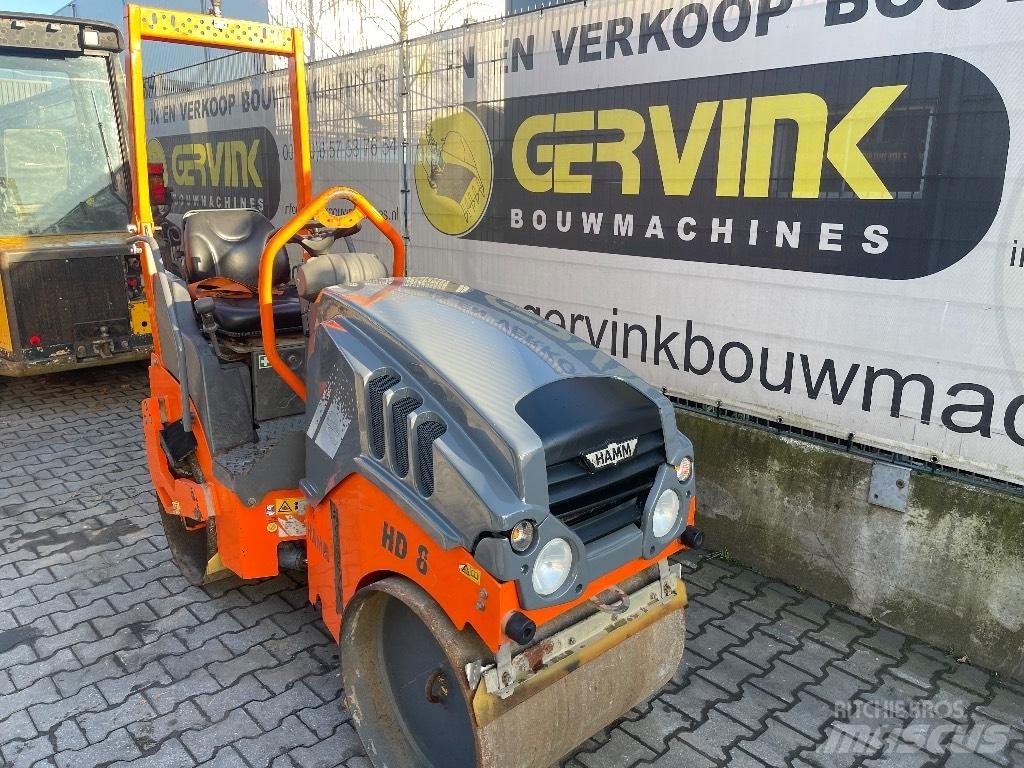 Hamm HD 8 VV Dvojni valjarji