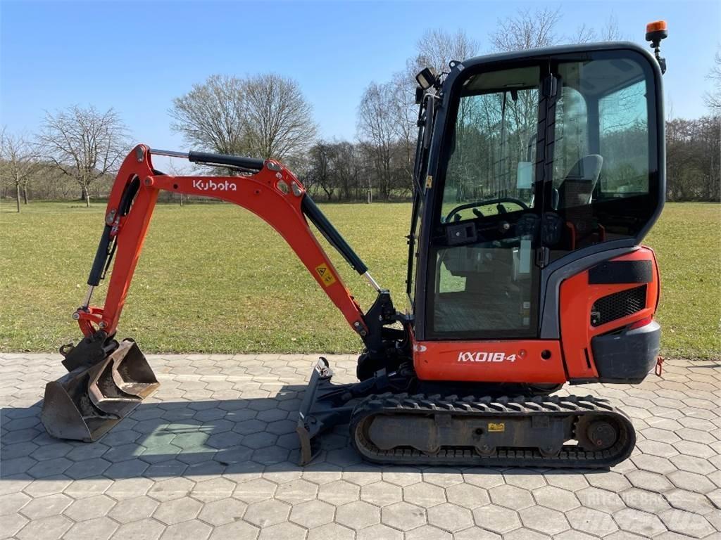 Kubota KX18-4 Mini bagri <7t