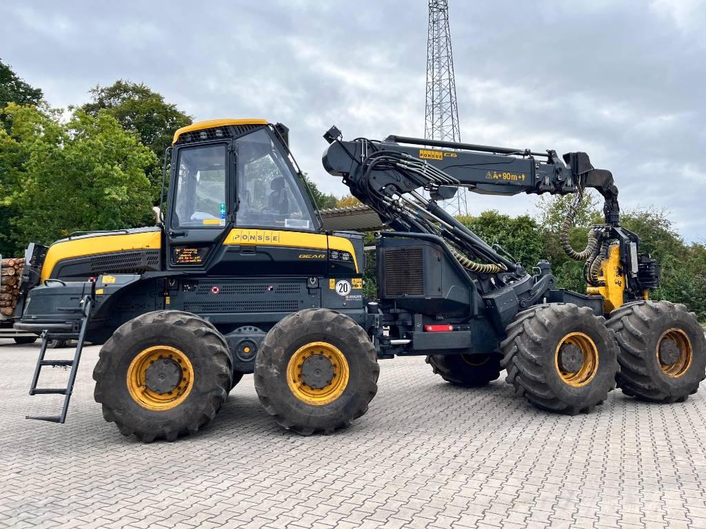 Ponsse Bear 8W Harvesterji