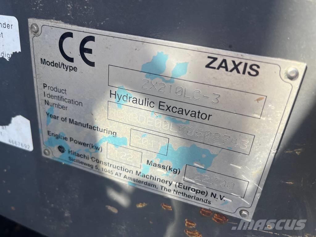 Hitachi ZX 210 LC-3 Bagri goseničarji