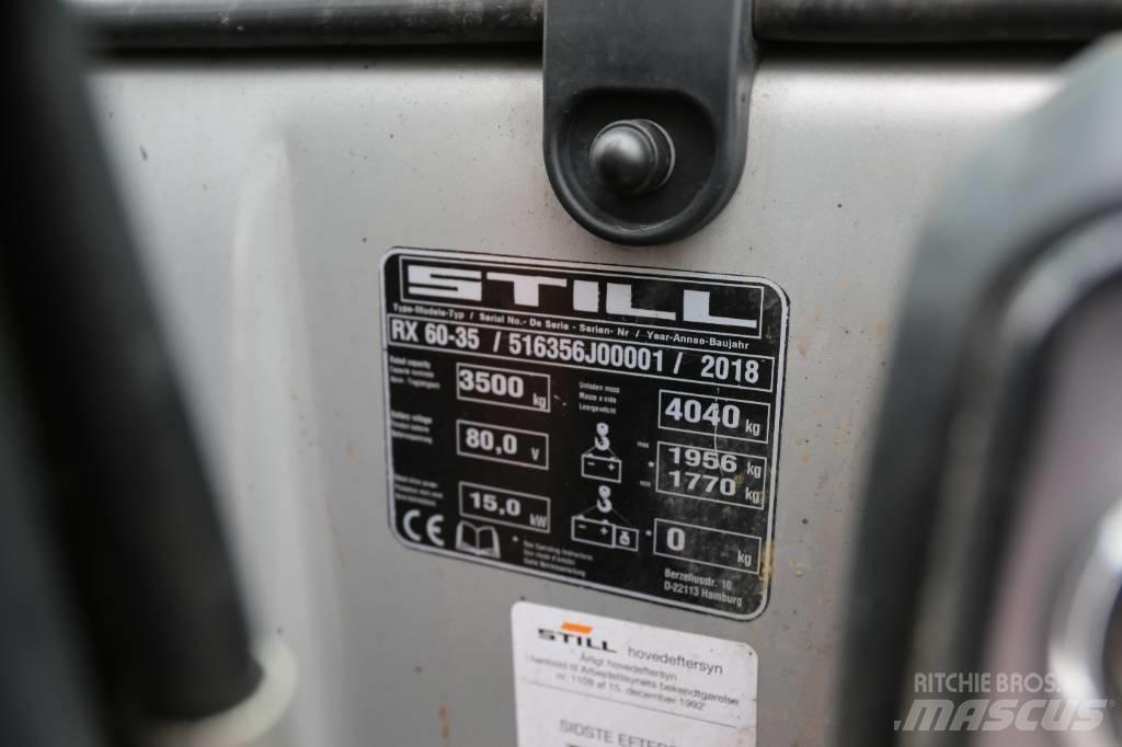 Still RX60-35 Električni viličarji