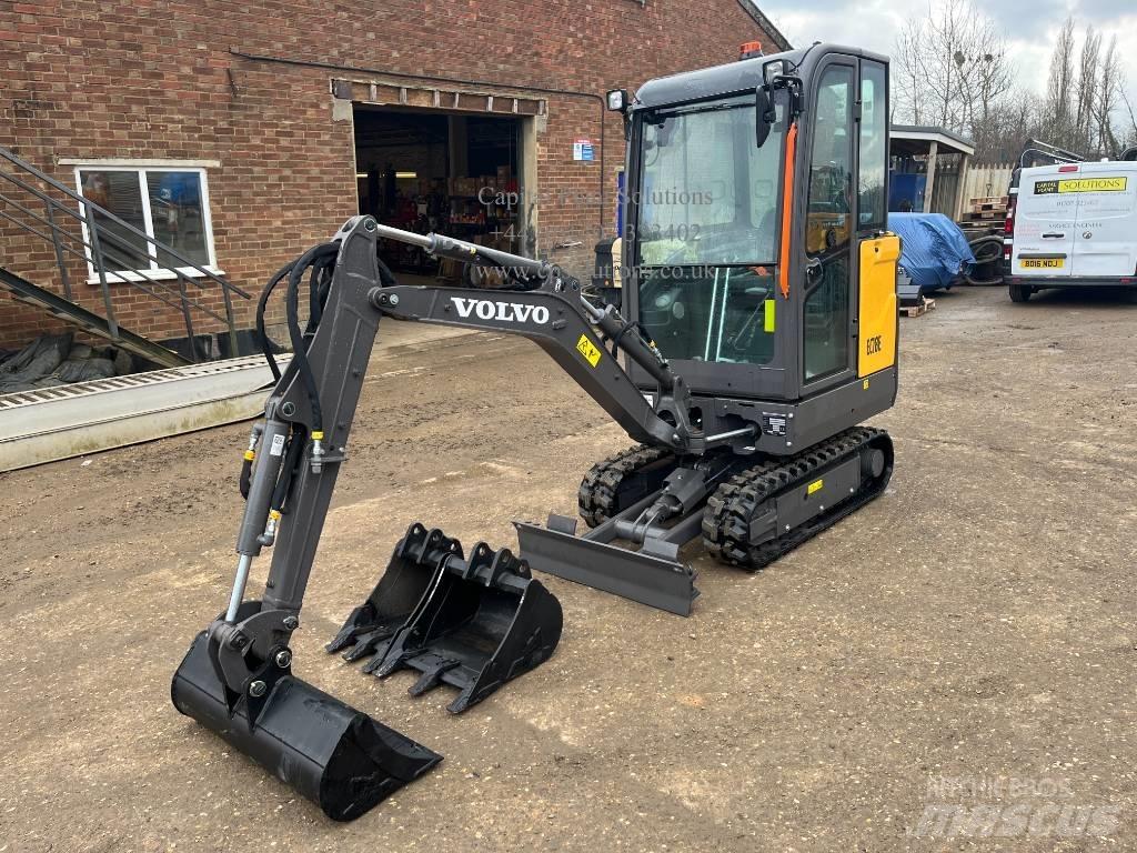 Volvo EC 18 E Mini bagri <7t