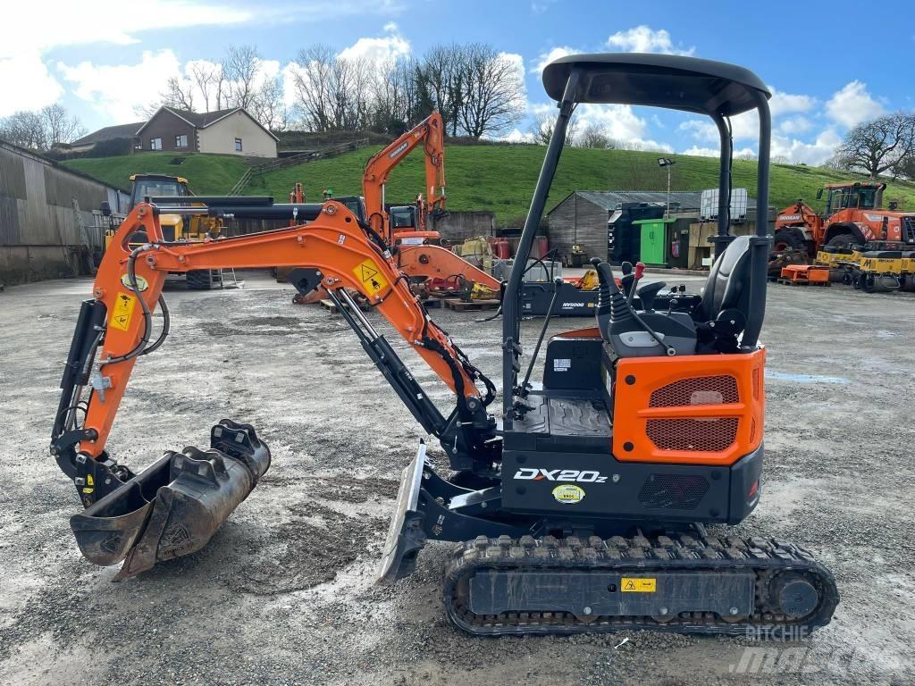 Doosan DX20z Mini bagri <7t