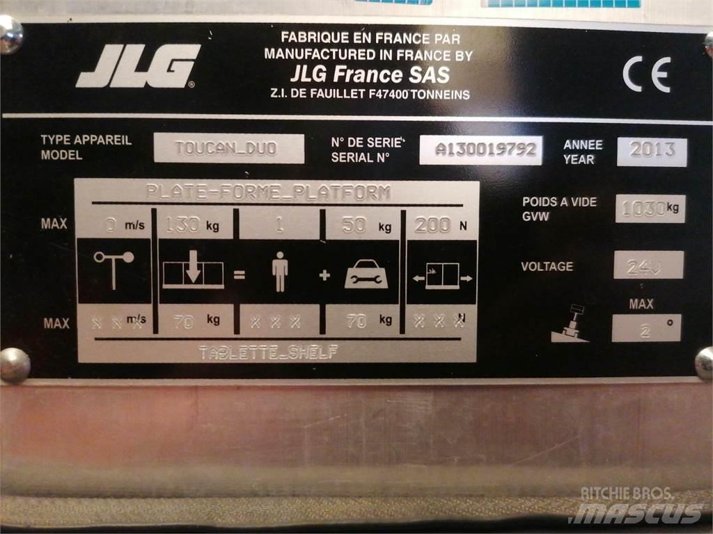 JLG TOUCAN DUO Druga dvigala in dvižne ploščadi