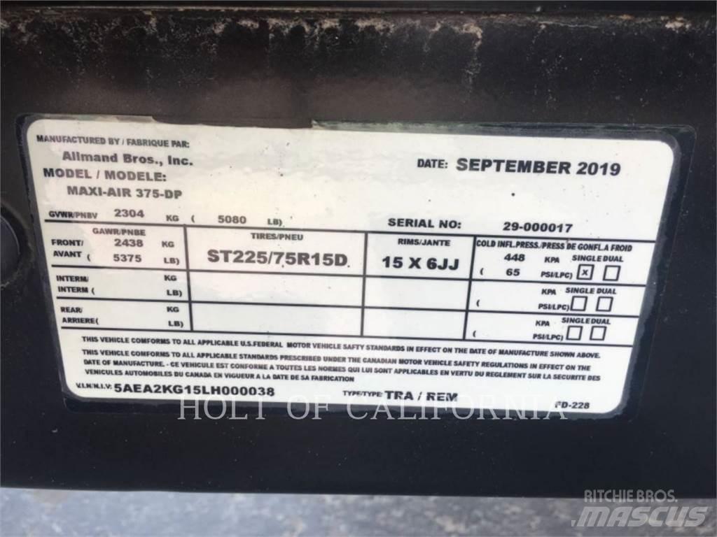 Allmand COMPRES375 Sušilniki instrumentalnega zraka